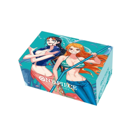 Caja de almacenamiento oficial Nami & Robin One Piece Card Game