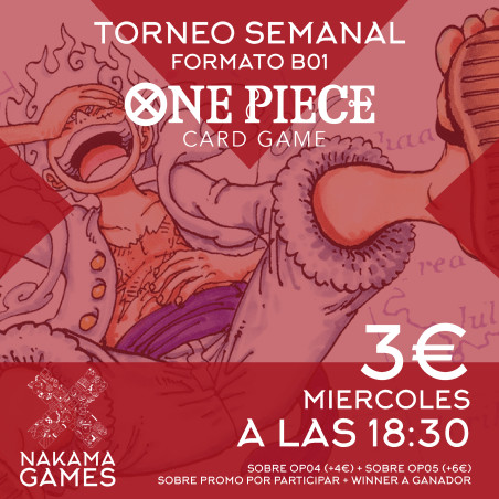 Torneo Semanal One Piece 24/01