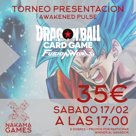 Torneo Pre Release Dragon Ball Fusion Worlds 17/02