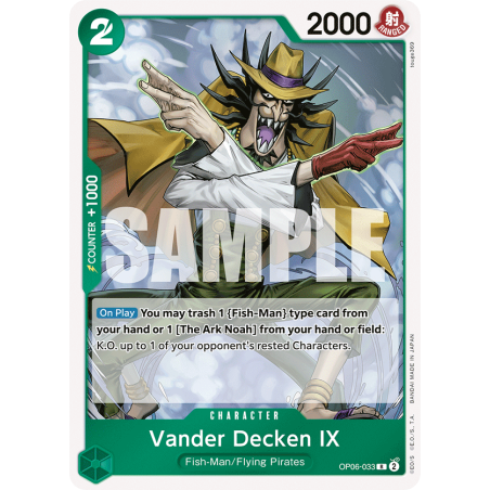 Vander Decken IX OP06-033