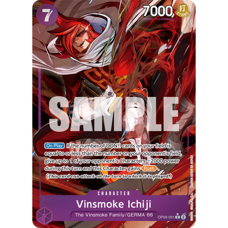 Vinsmoke Ichiji OP06-061 ALT V2