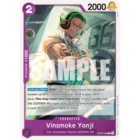 Vinsmoke Yonji OP06-066