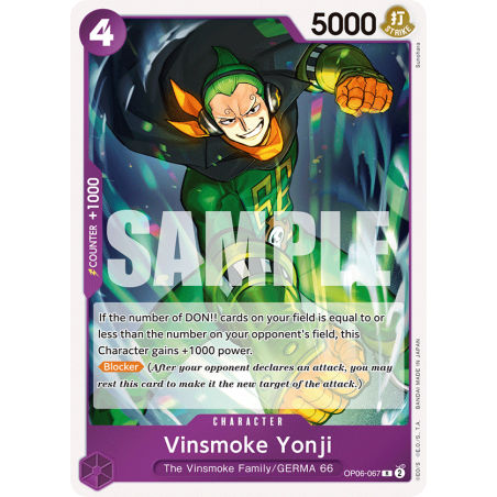 Vinsmoke Yonji OP06-067