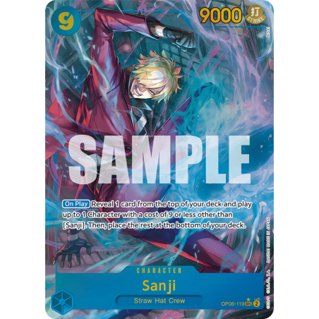 Sanji OP06-119 ALT V2