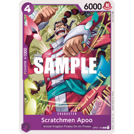 Scratchmen Apoo OP01-103