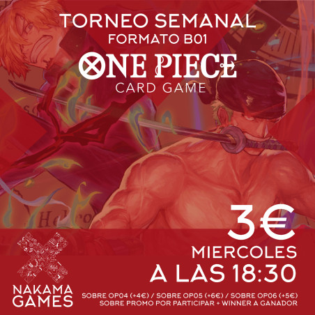 Torneo Semanal One Piece 20/03