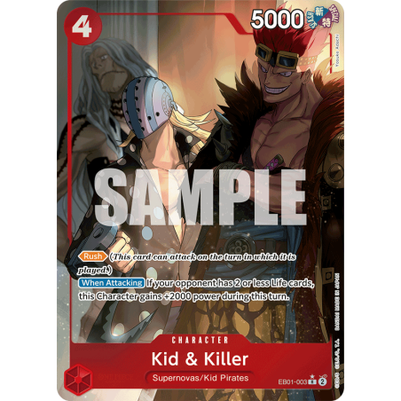 Kid & Killer EB01-003 ALT V2