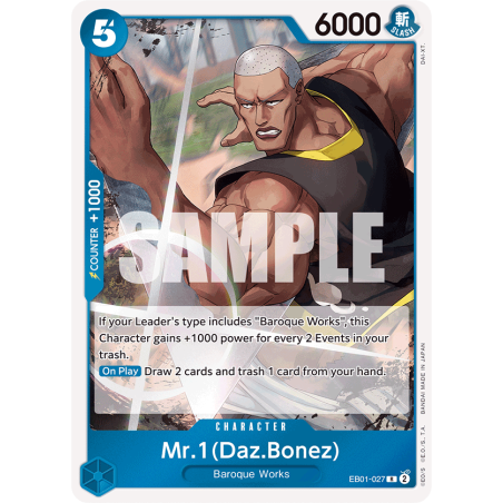 Mr.1(Daz.Bonez) EB01-027