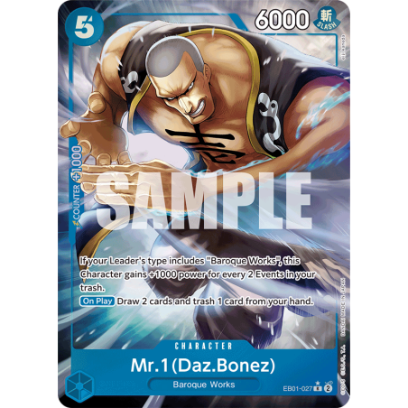 Mr.1(Daz.Bonez) EB01-027 ALT V2