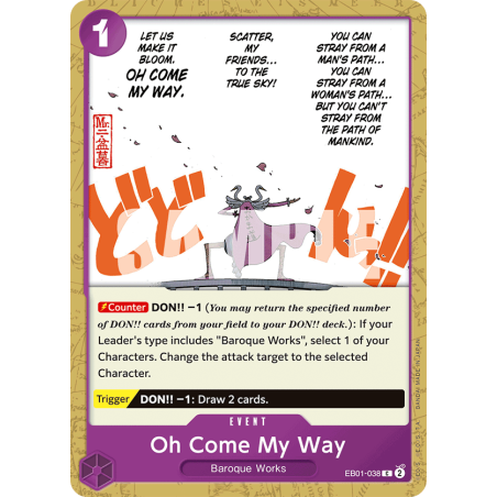 Oh Come My Way EB01-038