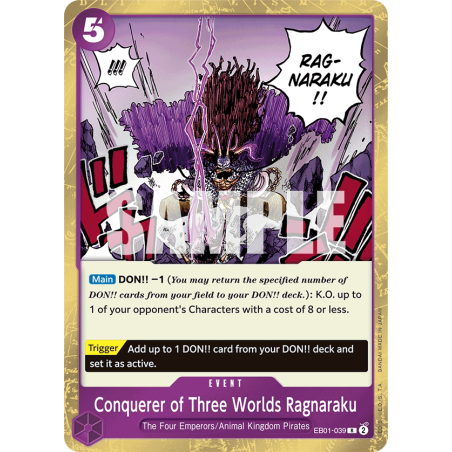 Conquerer of Three Worlds Ragnaraku EB01-039