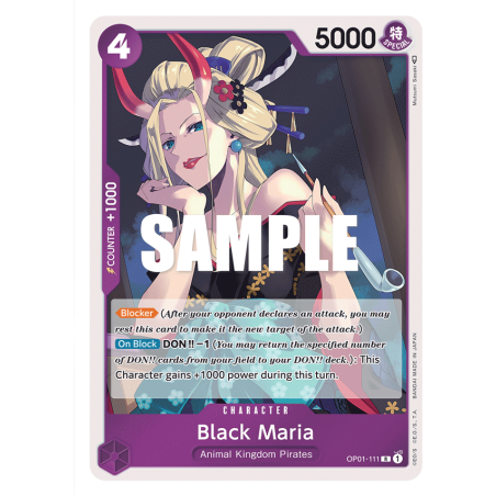 Black Maria OP01-111