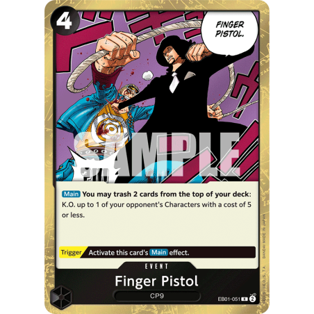 Finger Pistol EB01-051