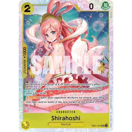 Shirahoshi EB01-057