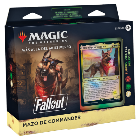 Supervivientes Peleones Fallout Mazo de Commander (Castellano)