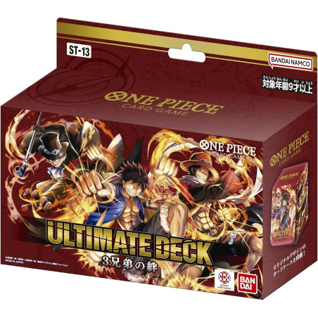 Ultra Deck The Three Brothers ST13 One Piece Card Game