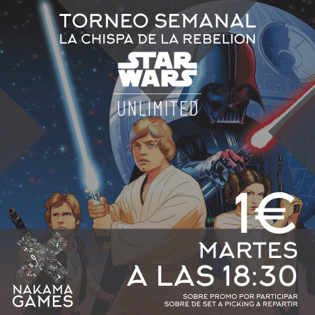 Torneo Semanal Star Wars Unlimited 14/05