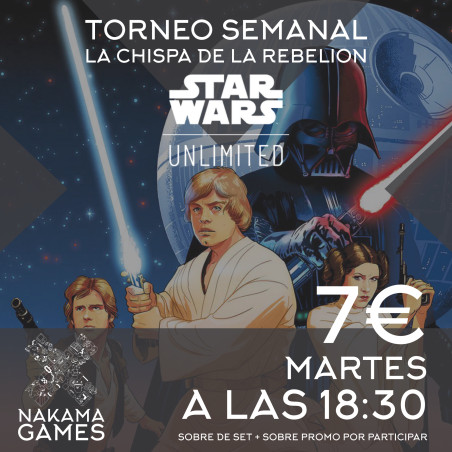 Torneo Semanal Star Wars Unlimited 11 /06