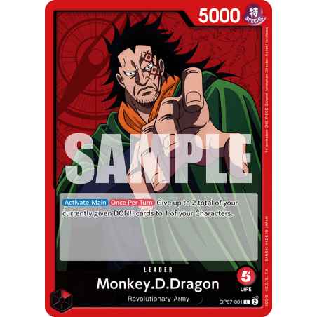 Monkey.D.Dragon OP07-001