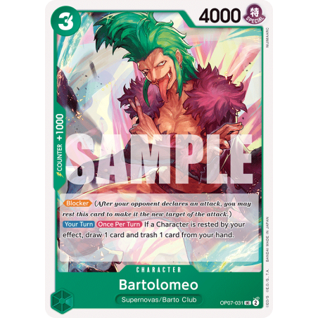 Bartolomeo OP07-031