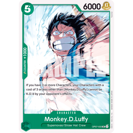 Monkey.D.Luffy OP07-033