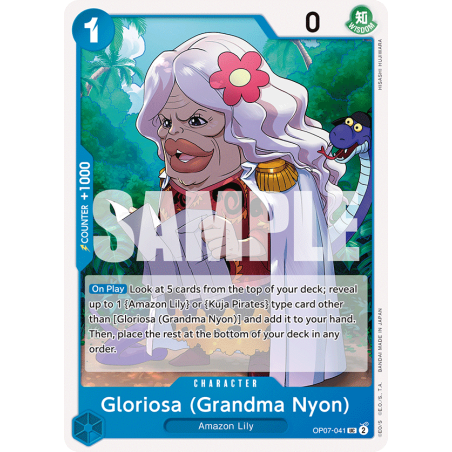 Gloriosa (Grandma Nyon) OP07-041