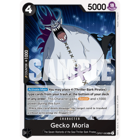 Gecko Moria OP07-083