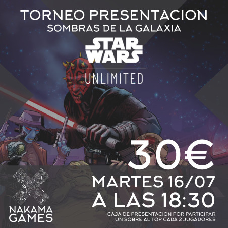 Torneo Presentación Star Wars Unlimited 16/07