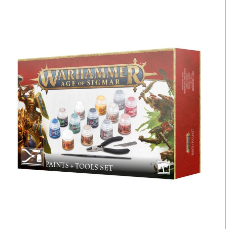 Paints + Tools Set - Warhammer Age of Sigmar