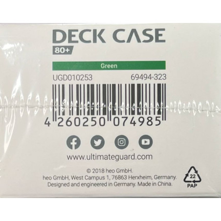 Deck Case 80+ Estandar Verde