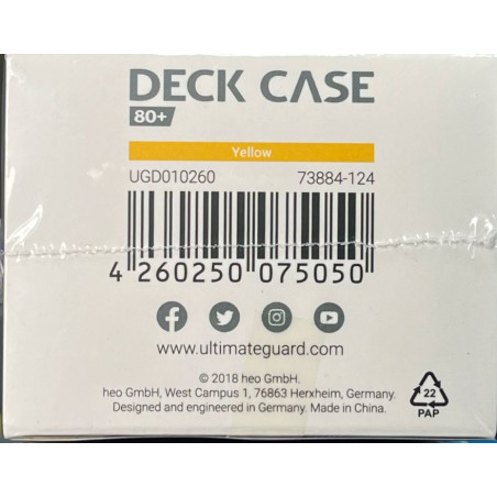 Deck Case 80+ Estandar Amarillo