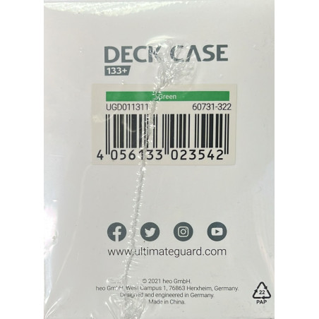 Deck Case 133+ Estandar Verde