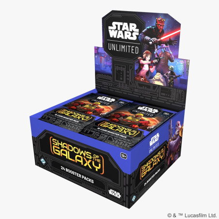 Shadows of the Galaxy Booster Box Star Wars Unlimited (Inglés)