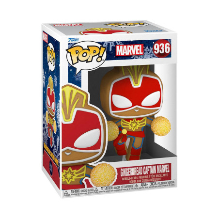 Funko POP! 936 Marvel  Gingerbread Capitana Marvel