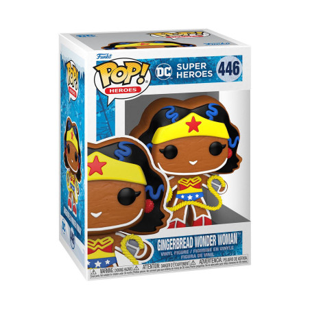 Funko POP! 446 DC Super Heroes Gingerbread Wonder Woman